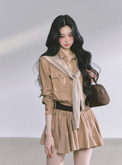 Heritage Shawl Dress Set