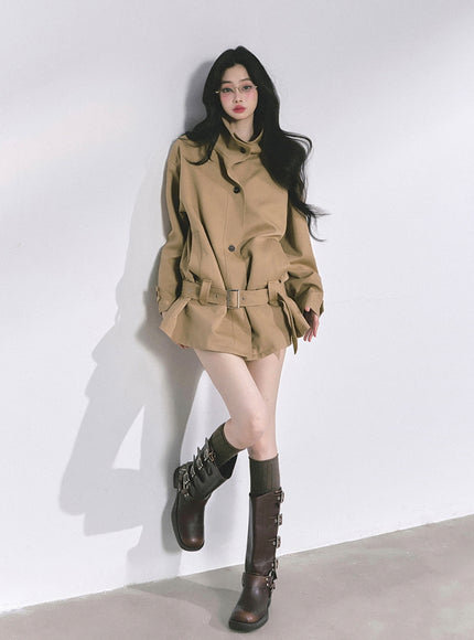 Modern Edge Brown Jacket