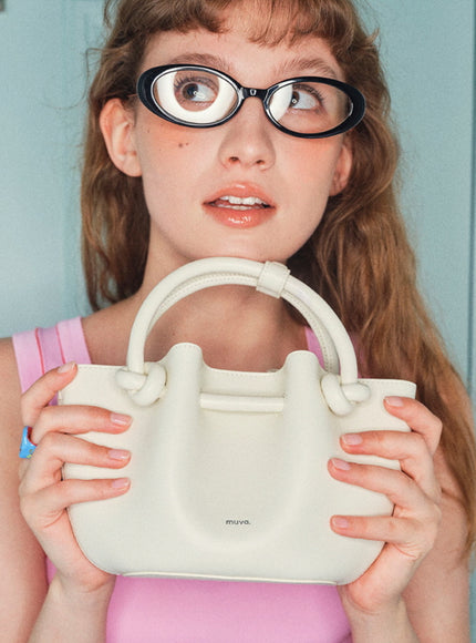 Mochi Mini Tote Bag - White