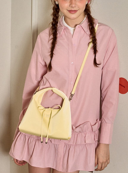 Belle Curve Bag - Yellow