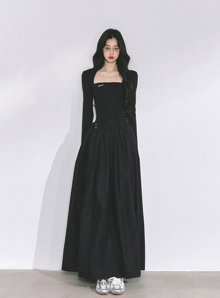 Timeless Black Maxi Dress