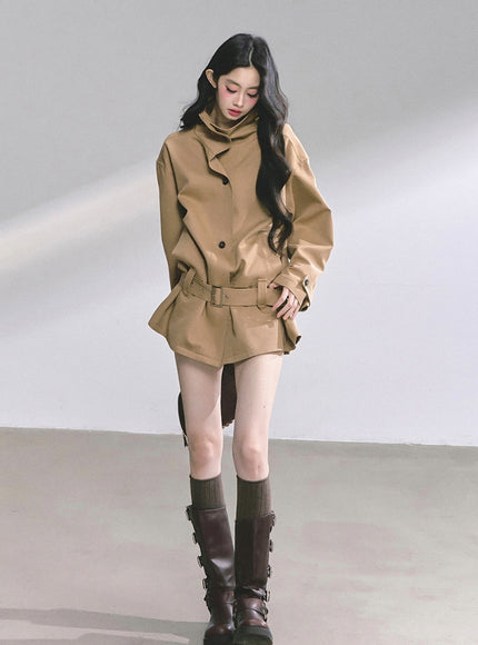 Modern Edge Brown Jacket