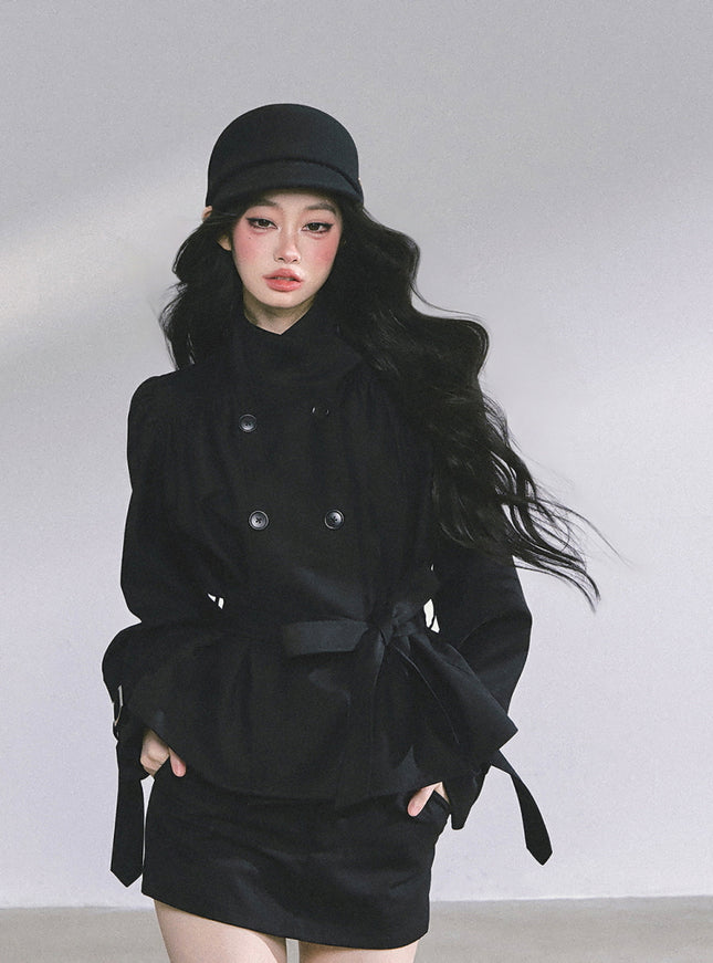 City Chic Ensemble Set - Black
