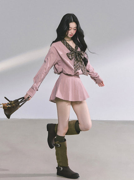 Ribbon Muse Pink Dress