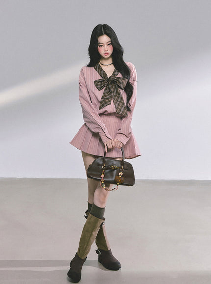 Ribbon Muse Pink Dress