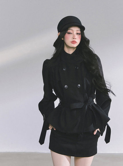 City Chic Ensemble Set - Black