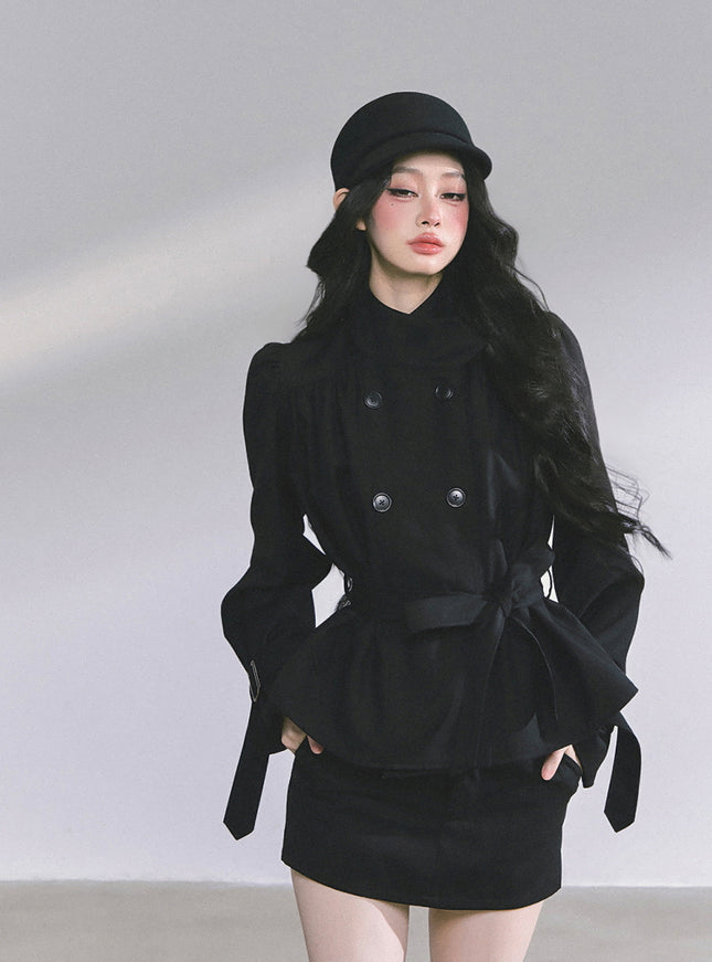 City Chic Ensemble Set - Black