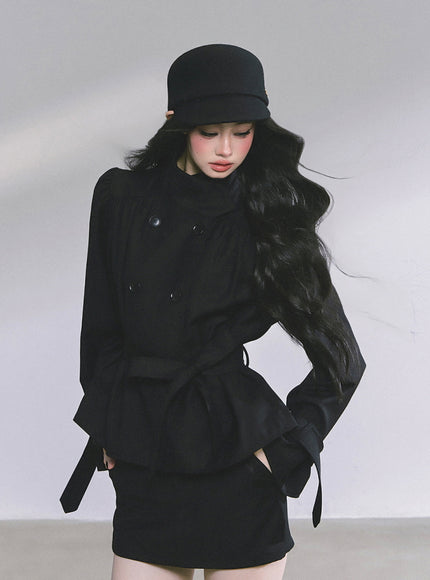 City Chic Ensemble Set - Black