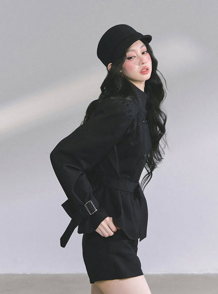 City Chic Ensemble Set - Black