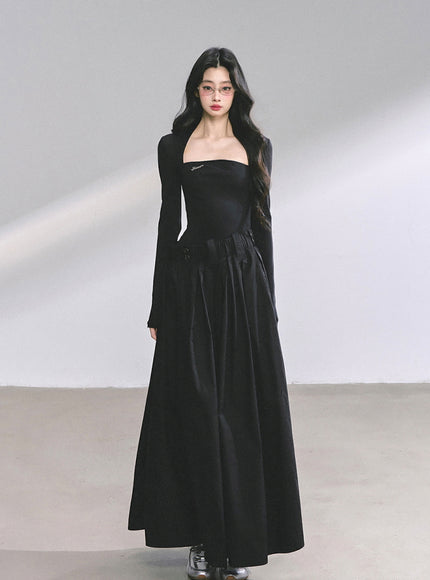 Timeless Black Maxi Dress