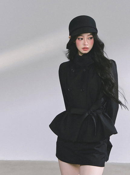 City Chic Ensemble Set - Black