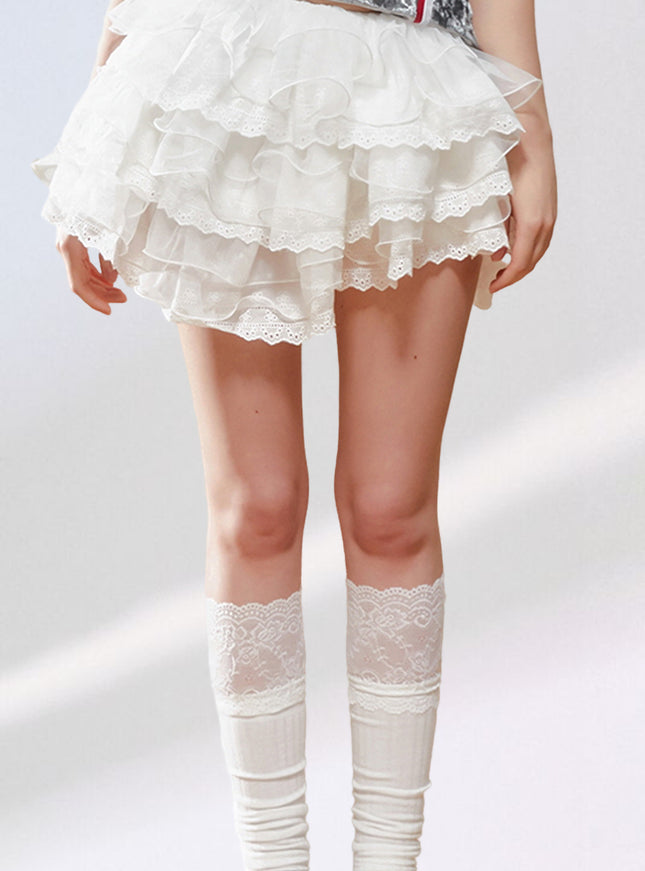 Frosted Ruffle Skirt