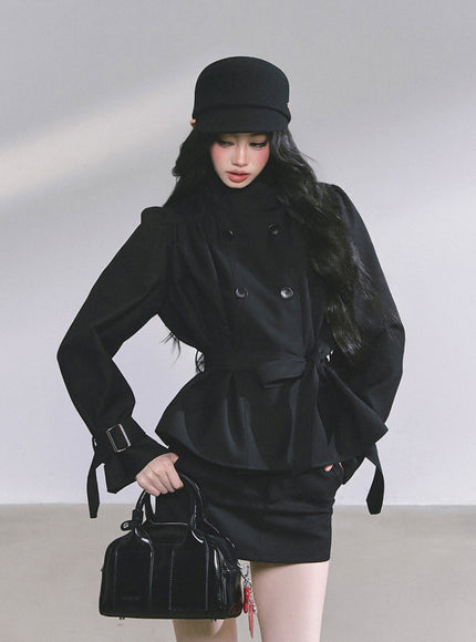 City Chic Ensemble Set - Black