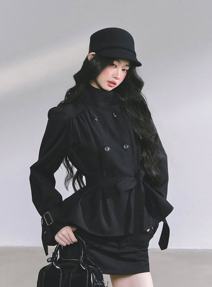 City Chic Ensemble Set - Black