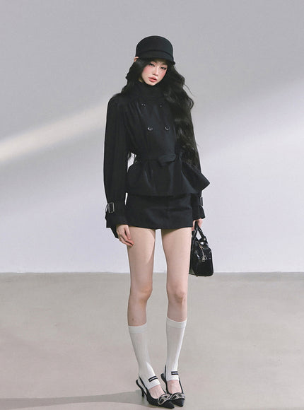 City Chic Ensemble Set - Black