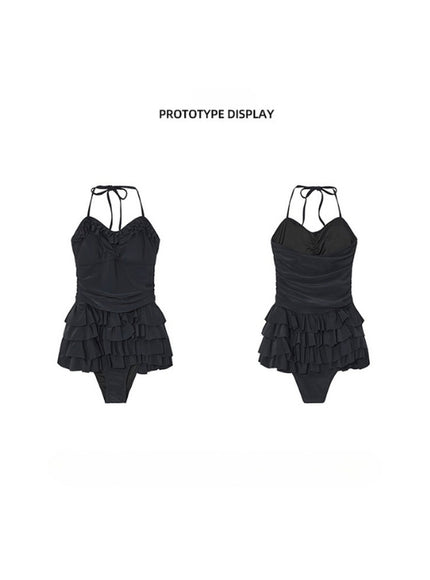 Black Swan Layers Swimwear