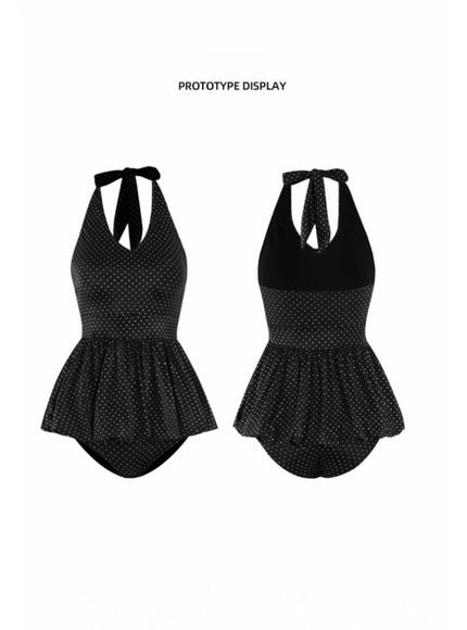 Dark Romance Dot Swimwear