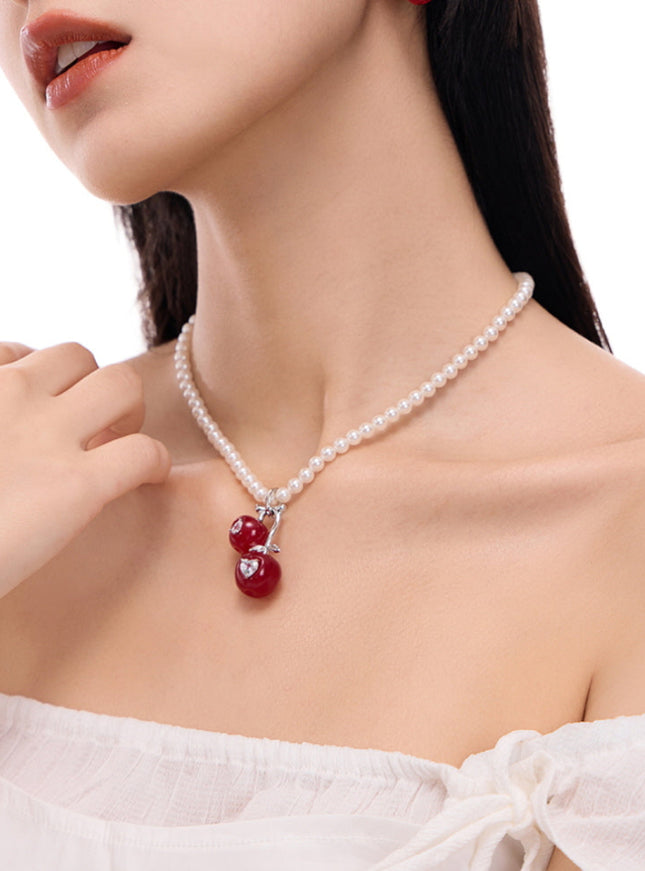 Cherry Pendant Necklace