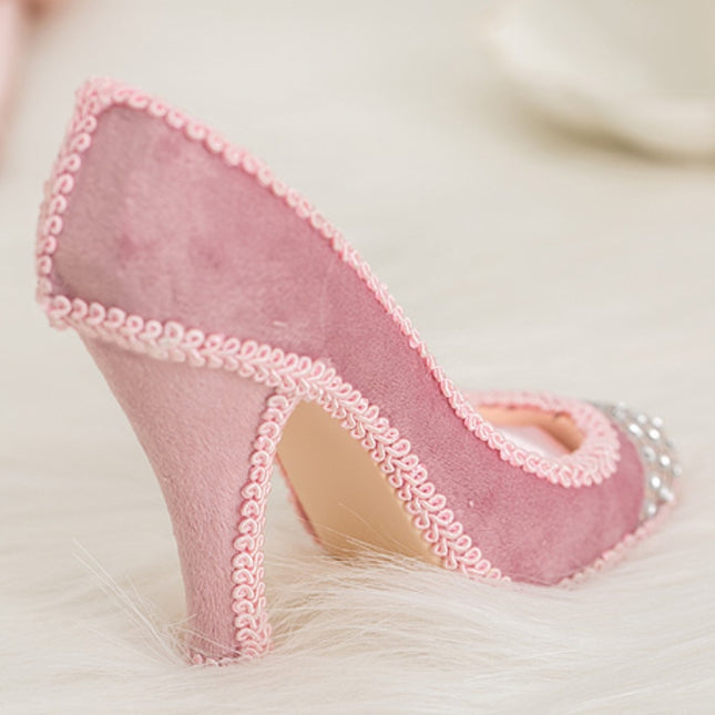 Velvet Princess Heel Ring Holder