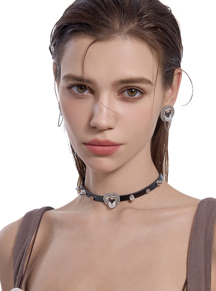 Love Hex Drop Earrings