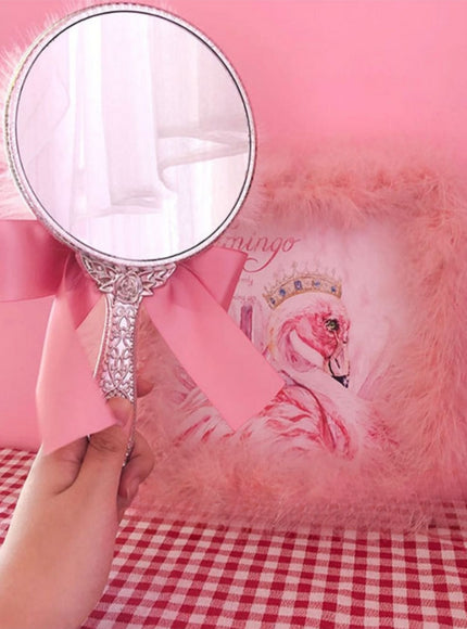 Wonderlace Ribbon Hand Mirror
