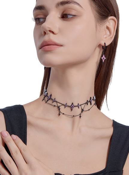 Nocturne Starfall Drop Earrings