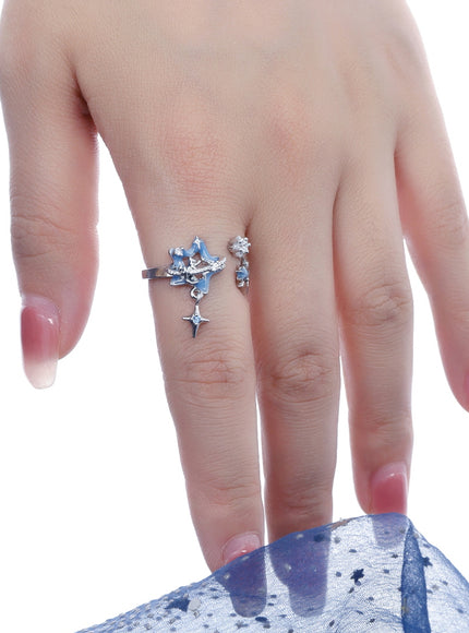 Stellar Echo Open Ring