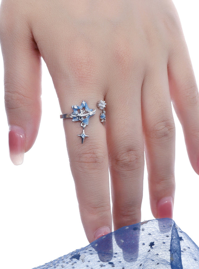 Stellar Echo Open Ring