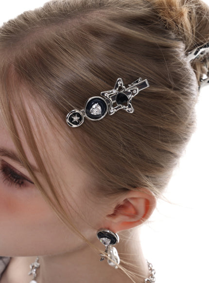 Cosmic Heart Hair Clip