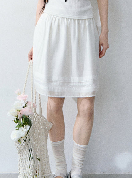 Clean A-Line Midi Skirt
