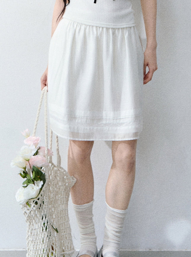 Clean A-Line Midi Skirt