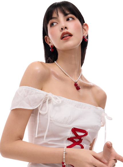 Cherry Pendant Necklace