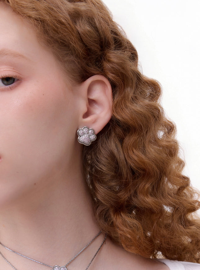 Bloom Crystal Stud Earrings
