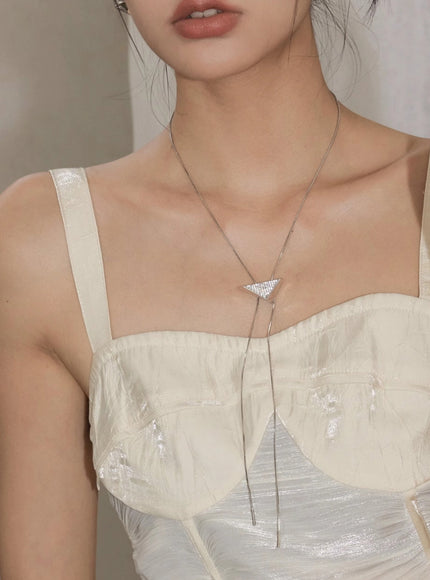 Prism Edge Slider Necklace
