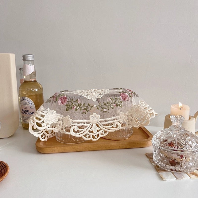 Lace Bloom Tray Mat
