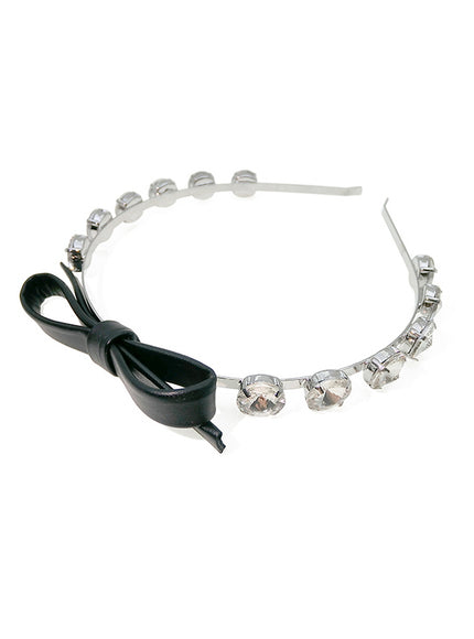 Crystal Bow Accent Headband