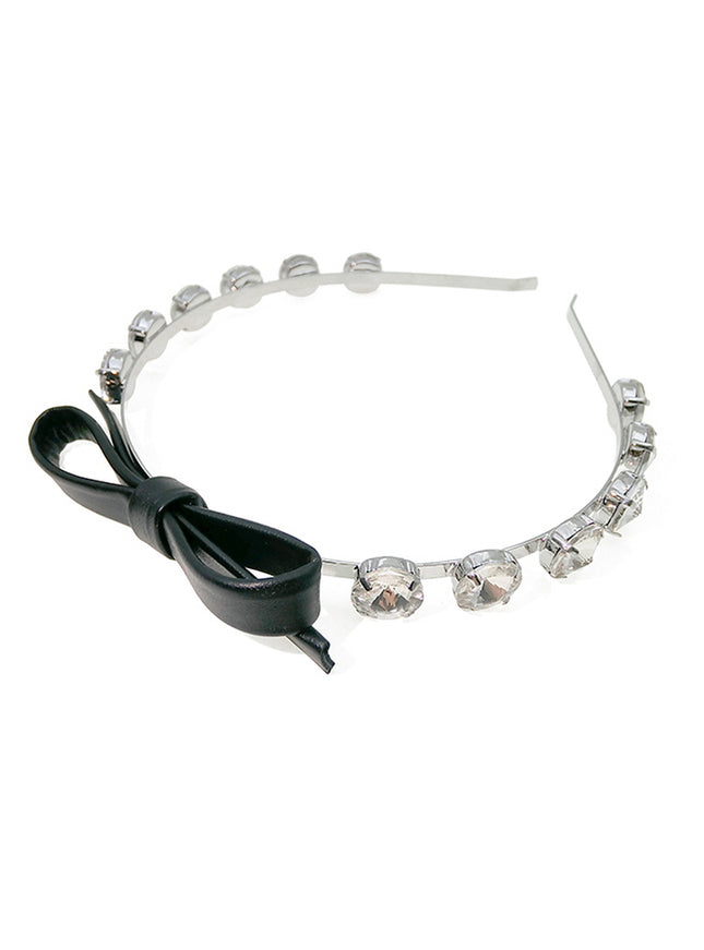 Crystal Bow Accent Headband