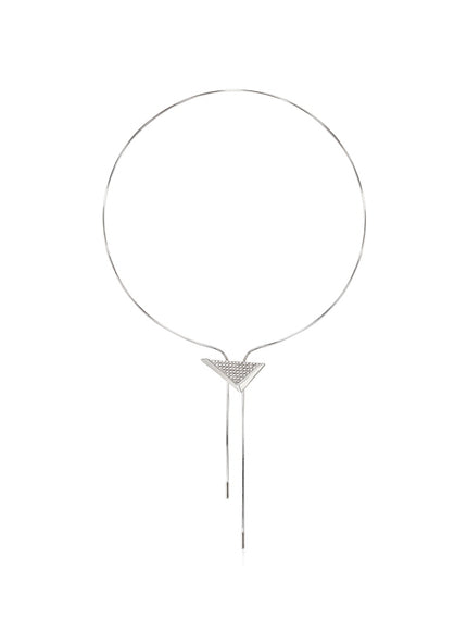 Prism Edge Slider Necklace