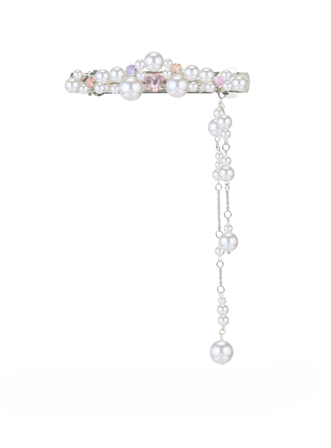 Pearl Cascade Drop Hairpin