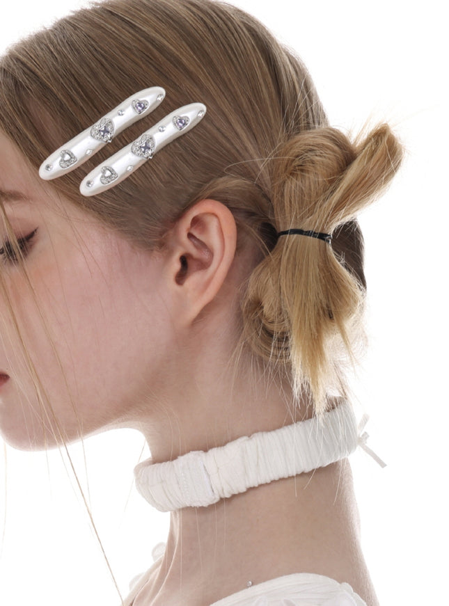 Crystal Bloom Hair Clip