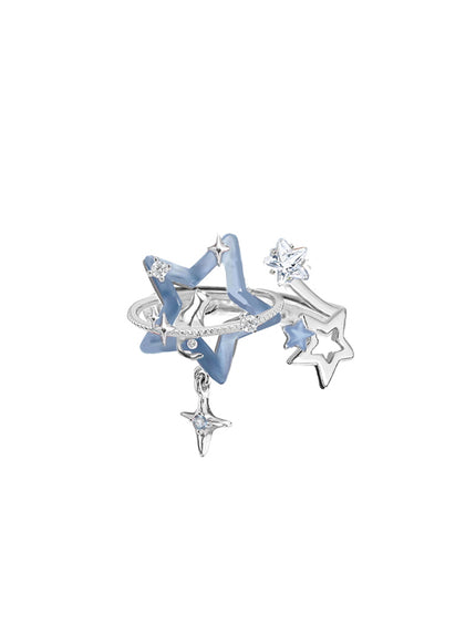 Stellar Echo Open Ring