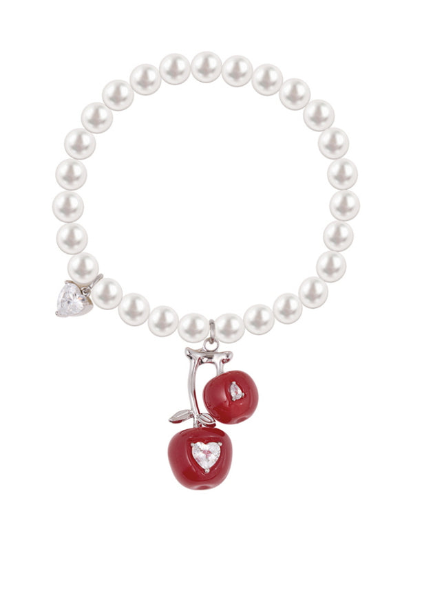 Cherry Charm Bracelet