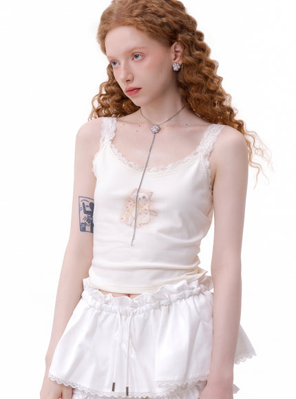 Bloom Crystal Drop Y-Necklace
