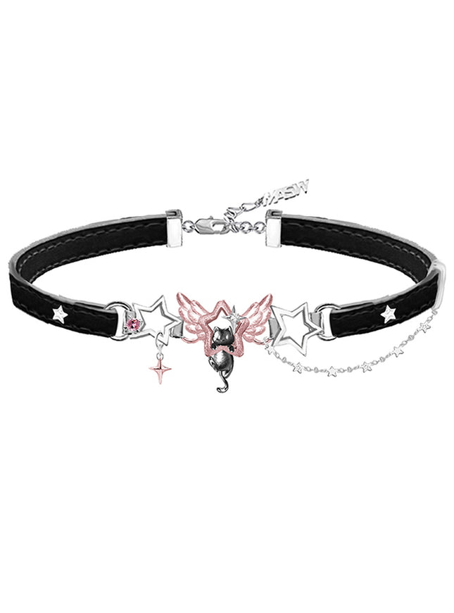 Celestial Meow Choker Necklace