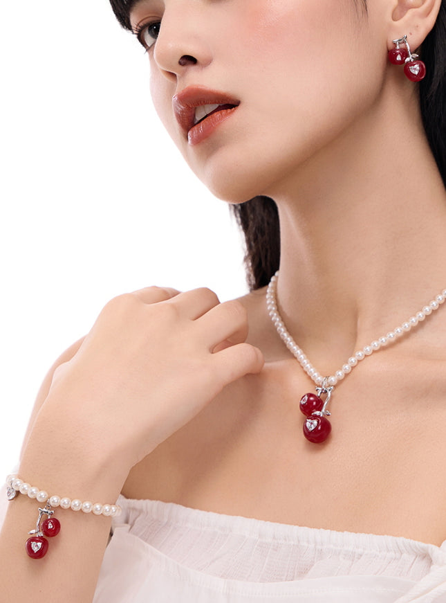 Cherry Charm Bracelet