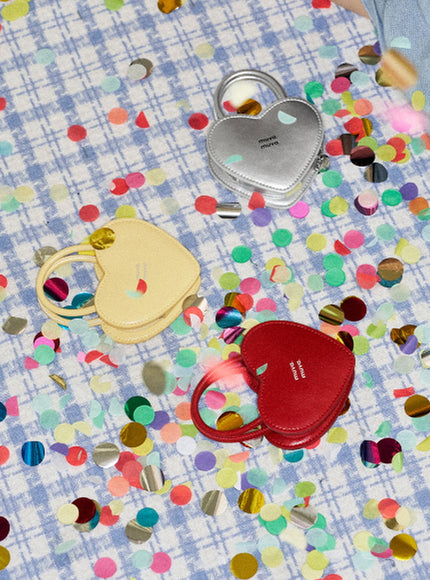 Minimal Drop Heart Charm