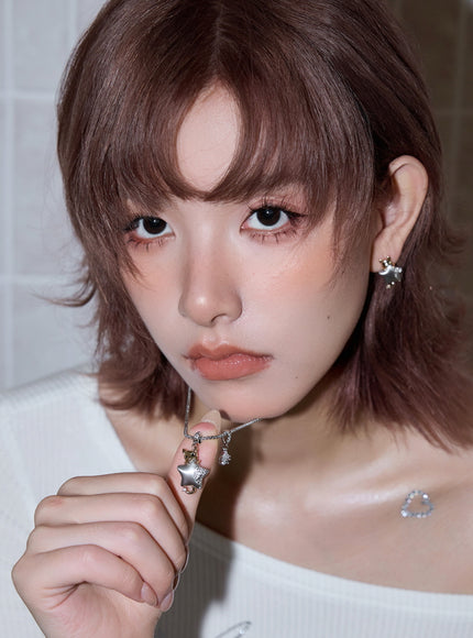 Moonlight Cat Charm Necklace