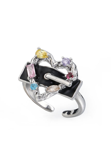 Prism Punk Open Ring
