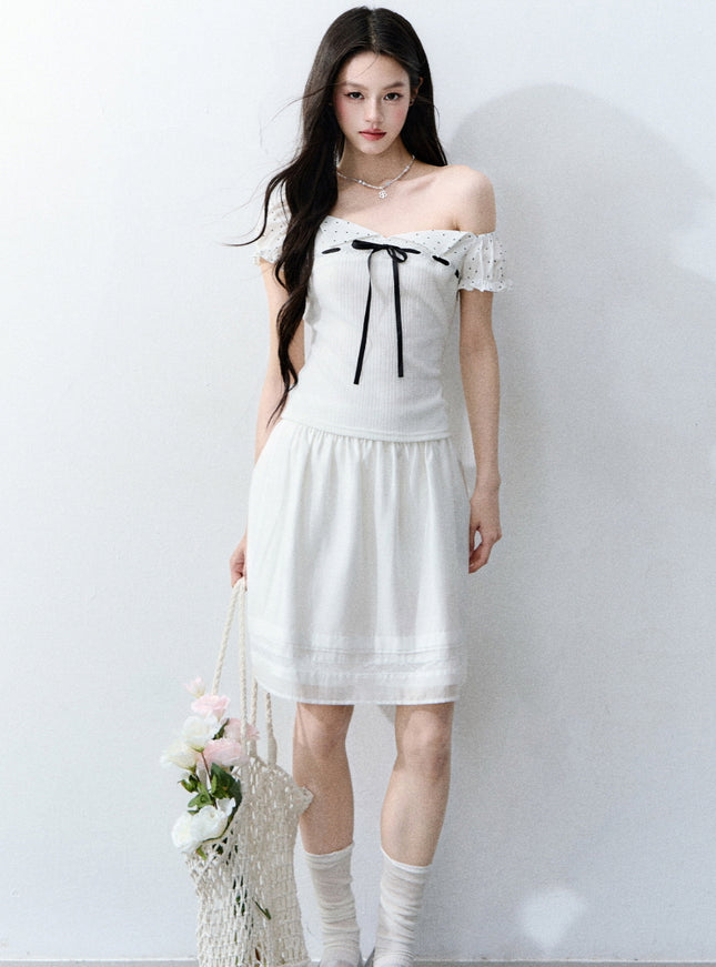 Clean A-Line Midi Skirt