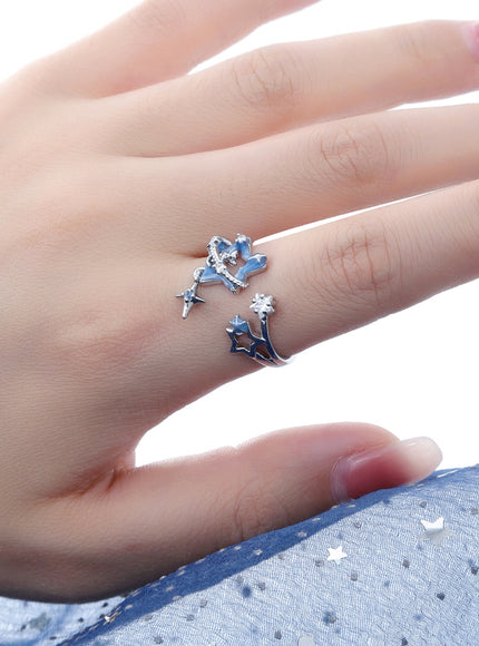 Stellar Echo Open Ring